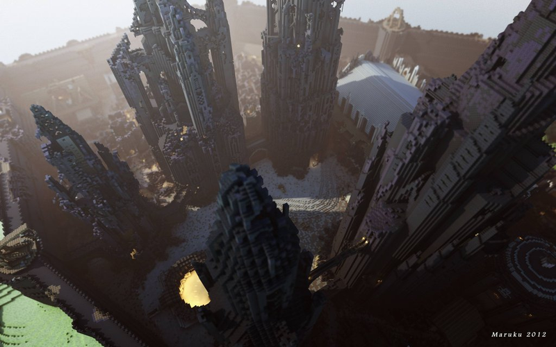 Illustration for article titled You Must See These Stunning Photos Of Game of Thrones Set In Minecraft